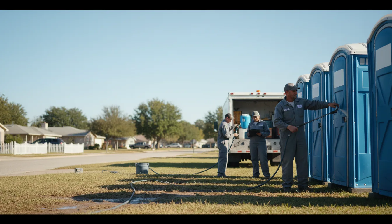 Long-Term Portable Toilet Rental in North Kingsville, OH near me